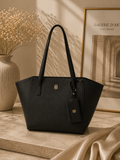 Tote Tommy Hilfiger Negro con Monedero
