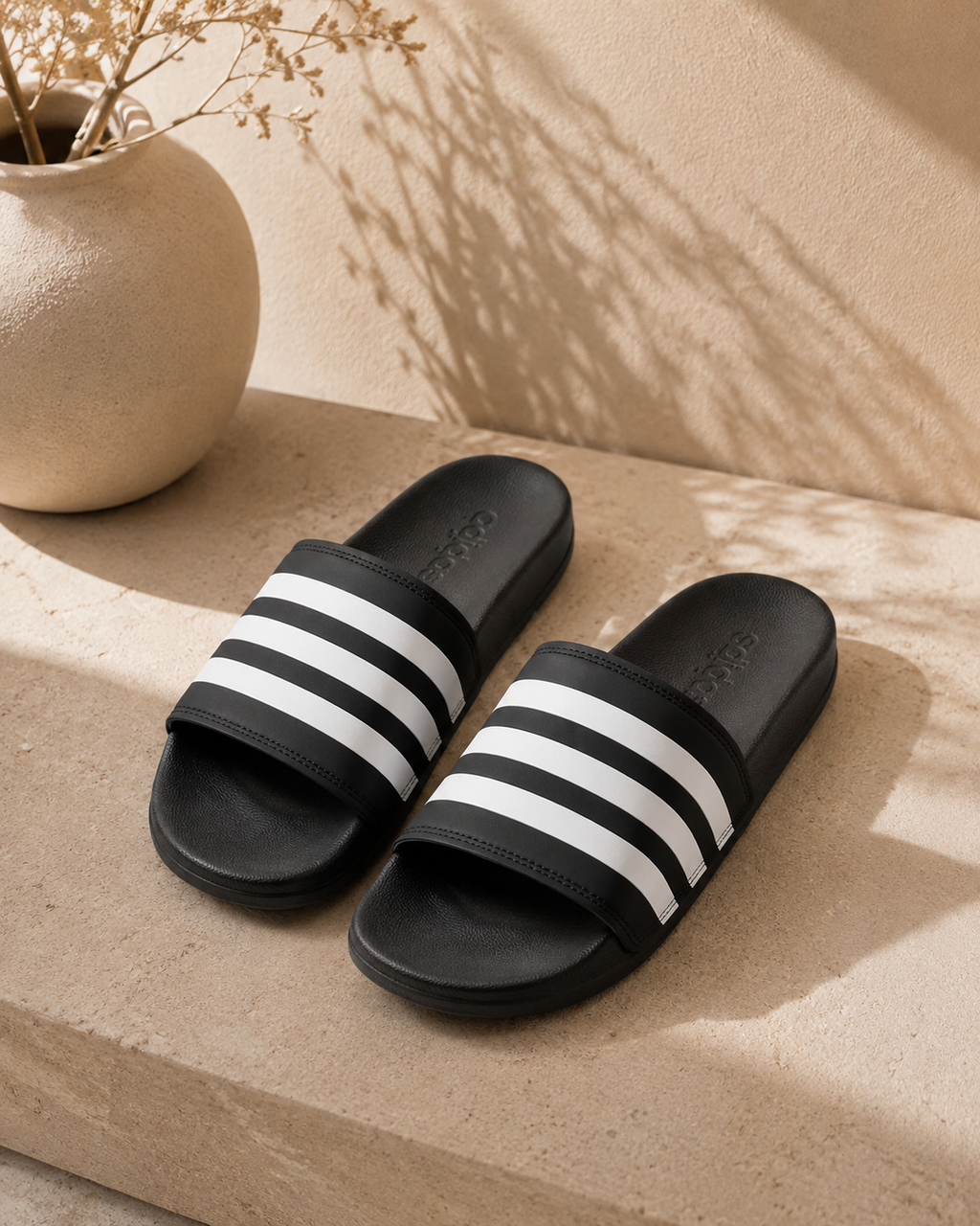 Sandalias Adidas Adilette Comfort Negro