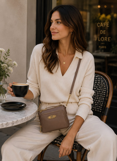 Crossbody Steve Madden Café - modelo