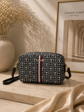 Crossbody Tommy Hilfiger Monograma Azul
